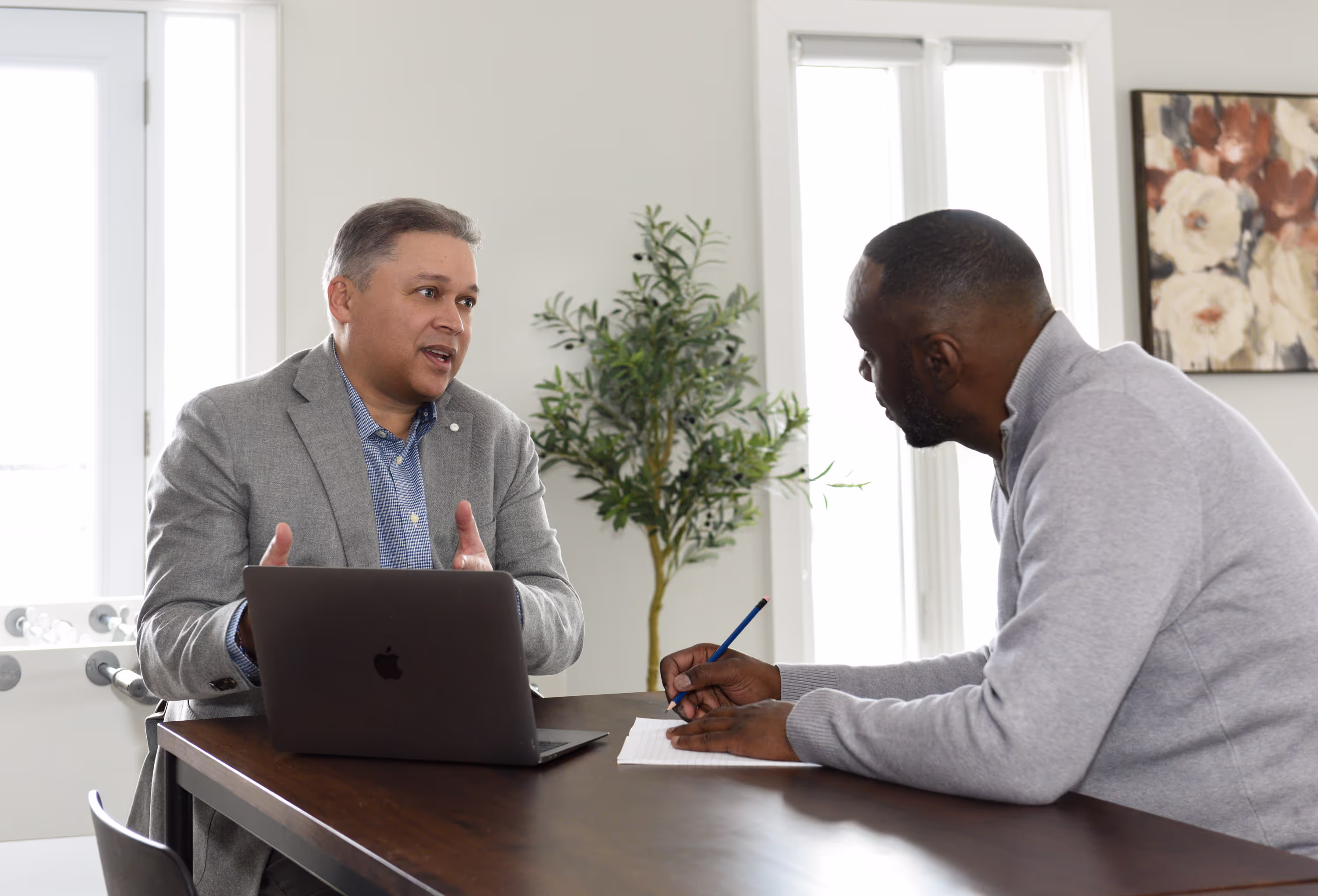 Successful and proven Executive Coach with engaged client.